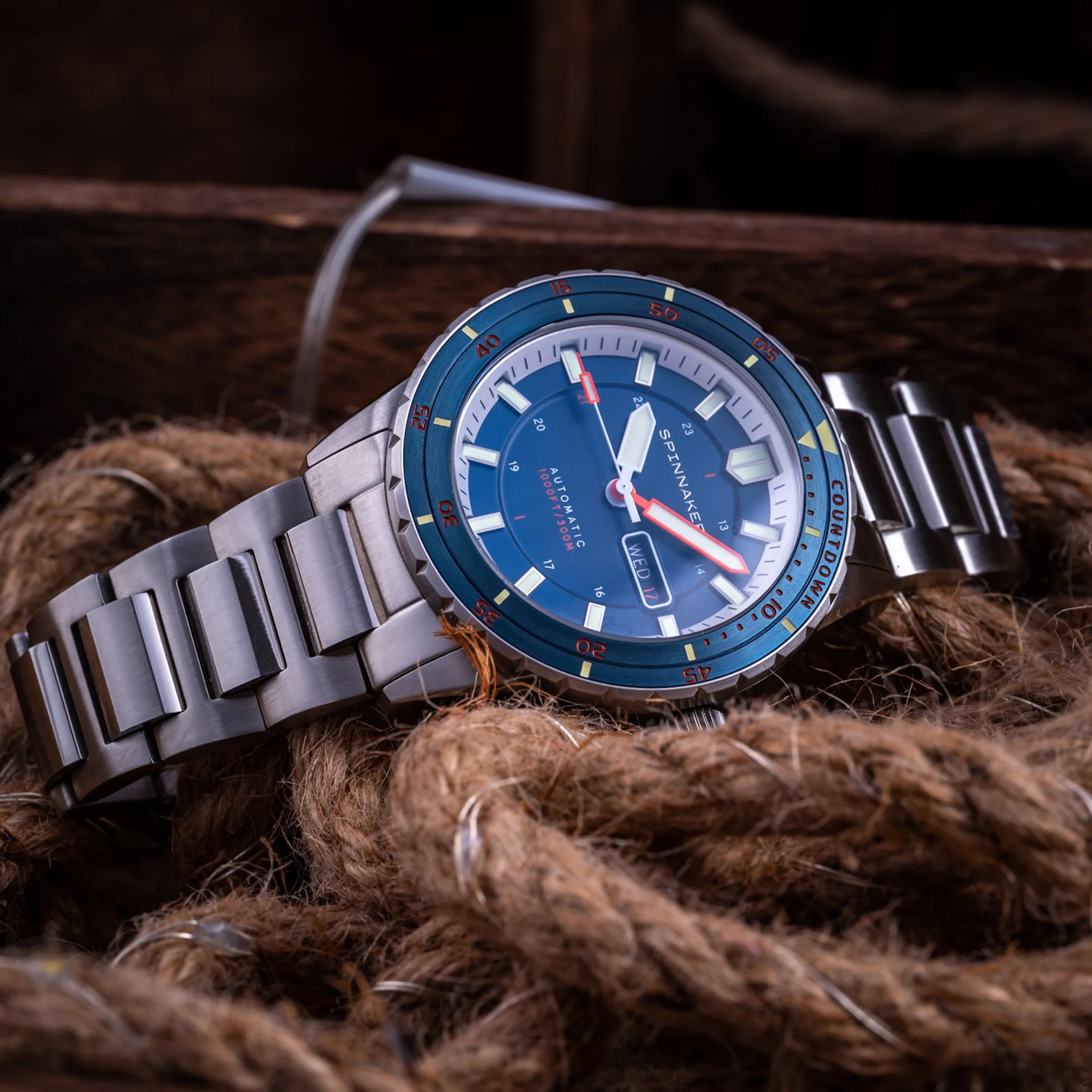 Azure Blue - Spinnaker Watches