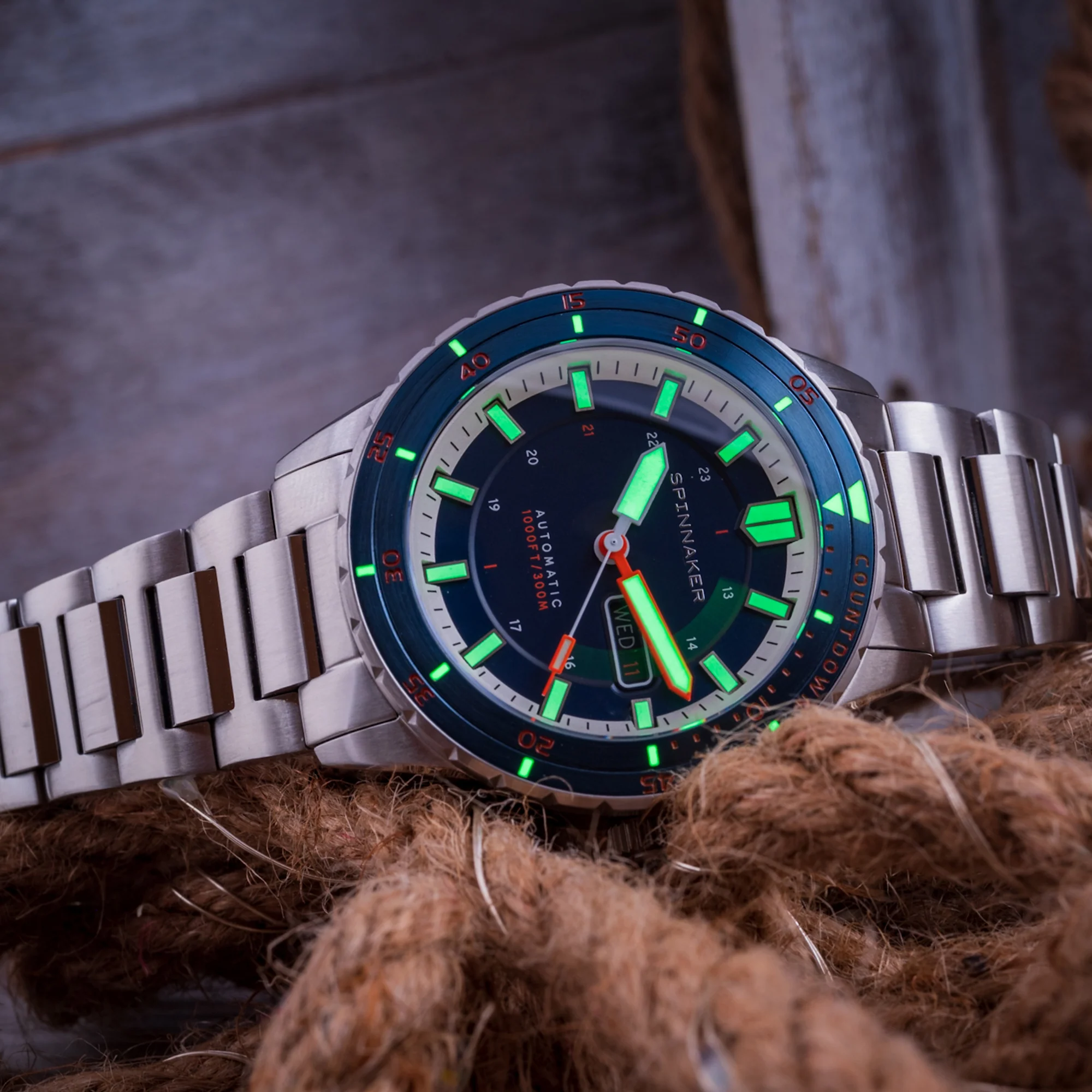 Azure Blue - Spinnaker Watches